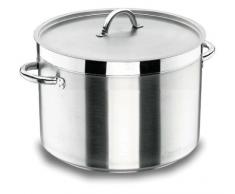 Lacor Chef Luxe 54127 - Olla baja con tapa de 28 cm, inoxidable