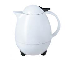 Leifheit 28300 Columbus - Jarra termo (1 litro), color blanco