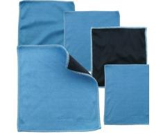 Eco-Fused Paños de Limpieza de Microfibra Paquete de 5 – Paños de Limpieza de Tamaño Doble – Paño de Microfibra y Gamuza para Pantallas de Teléfonos, TV LCD, Tabletas, Lentes de Cámara y Otras