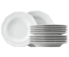 Rosenthal 10430-800001-18339 Maria - Vajilla (12 Piezas), Color Blanco
