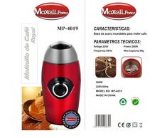 MOLINILLO DE CAFE ESPECIAS ELECTRICO 200W 50G BASE ACERO INOXIDABLE CALIDAD