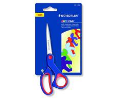 Staedtler Noris Club 96517NBK - Tijeras para niños (17 cm, mango ergonómico, acero inoxidable)