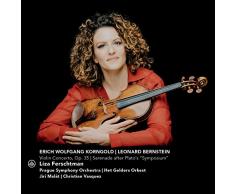 Korngold: Violin Concerto, Op. 35 & Bernstein: Serenade After Plato's "Symposium"