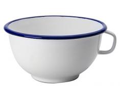 IBILI 903814 Cuenco con asa (Acero, 14 cm), Color Blanco