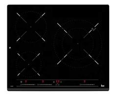 Teka IZ 6315 Integrado Induction vitrocerámica - Placa (Integrado, vitrocerámica, Induction hob, Vidrio, Negro, 1500 W, Rectangular)