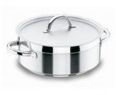 Lacor - 54036s - Cacerola Sin Tapa Chef Luxe 36 Cm Inox