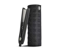 ghd gold styler - Plancha de pelo profesional para todo tipo de cabello, tecnología dual-zone, dos sensores para una temperatura homogénea, alisa, crea ondas o rizos + Neceser térmico plancha de pelo