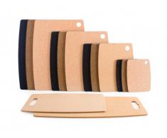 TopGourmet Kitchen Series - Tabla de cortar de fibra de madera (37,5 x 27,5 cm)