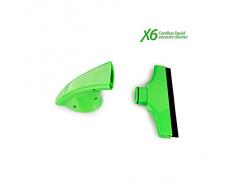 X6 Cordless Liquid Vacuum Mini Aspirador Limpiacristales, Verde, 8x22x15 cm
