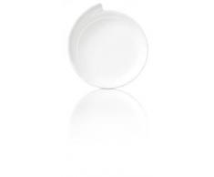 Villeroy & Boch NewWave Plato de Presentación, 30 cm, Porcelana Premium, Blanco, 31.5x31.5x9 cm