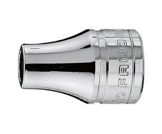 Facom J.235 Vaso de 3/8" portapuntas con arandela de retención, Cromado Brillante