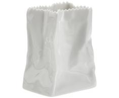 Rosenthal 13581-800001-26009 Tütenvase - Jarrón en miniatura de porcelana (9 cm), color blanco