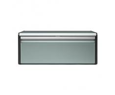Brabantia 484322 - Panera abatible, contenido 18 litros, color menta (Metallic Mint)