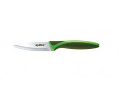 Zylis E72400 - Cuchillo para Fruta y Verduras, Color Verde