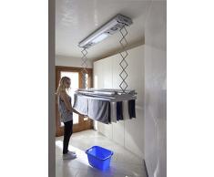 Foxydry Air 150 - Tendedero Eléctrico de Pared y Techo con Control Remoto. Perfecto para ahorrar espacio