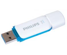 Philips Usb 2.0 Palillo De 16Gb, Nieve Edición, Blanco, Azul