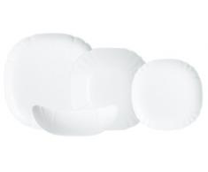 Luminarc Vajilla Cuadrada 19 Piezas Modelo Lotusia