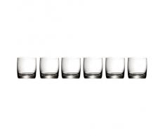 WMF Easy Juego 6 Vasos para Whisky, Vidrio