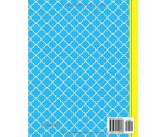 Cuaderno de Recetas en Blanco: Mi Libro de Cocina, Azul con Limon, Comidas y Postres
