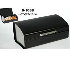 DonRegaloWeb - Panera acrílica de sobremesa en color negro con laterales y tirador en gris