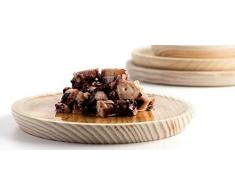 Artema - Platos para Pulpo de Madera - Set de 6 - Ø 20 cm