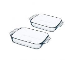 Pyrex 4937701 Fuente para horno, Vidrio borosilicato