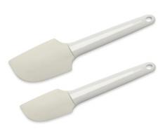 Kaiser 769561 Patisserie - Juego de lenguas de cocina de silicona con mango de plástico (2 unidades)