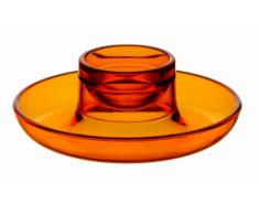 Guzinni Happy Hour - Huevera, color naranja transparente, 1 unidad