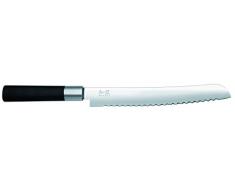 Kai Wasabi Black Bread Knife Cuchillos de Pan, Centimeters