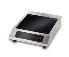 CASO ProChef 3500 - Placa de inducción portátil (3500 W, 60-240 °C, modo de mantenimiento del calor, temporizador de 24 h, ollas de hasta 26 cm, vitrocerámicas y acero inoxidable)