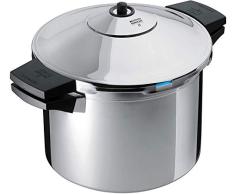 KUHN RIKON, Olla a presión super rápida con asas DUROMATIC Inox, 6 Litros, 24 cm