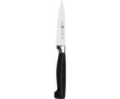 Zwilling Four Star - Cuchillo puntilla con Hoja forjada de una Ãºnica Pieza Sigmaforge, Hoja endurecida al frÃ­o Friodur, 100 milÃ­metros, Acero Inoxidable