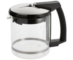 Krups F 046 42 - Jarra de vidrio de 8 tazas (Art. 468) para cafeteras, color negro