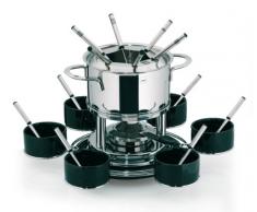 kela 10775 Astana - Juego para Fondue (Acero Inoxidable, 23 Piezas)