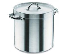 Lacor Chef 20120 - Olla recta con tapa, 20 cm, aluminio