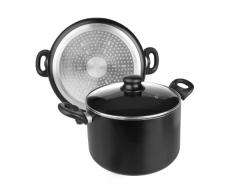 IBILI 410924 - Olla con tapa de cristal Inducta 24 cm