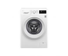 LG F2J5TN3W Independiente Carga frontal 8kg 1200RPM A+++ Blanco - Lavadora (Independiente, Carga frontal, Blanco, Izquierda, LED, Acero inoxidable)