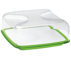 Guzzini 27000044 Juego Quesera Cuadrada Bolli