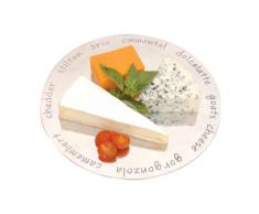 Fiesta de aluminio plato de queso
