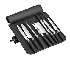 Pradel Excellence - Estuche con Juego de Cuchillos de Cocina de Acero Inoxidable, 9 Piezas