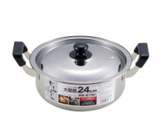 Olla grande de acero inoxidable Hearthstone 24cm H-4673 (Jap?n importaci?n / El paquete y el manual est?n escritos en japon?s)