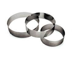 PADERNO 47534-20 - Molde Cortador para Tartas (20 cm, Acero Inoxidable)