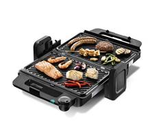 Princess Multi Grill - Barbacoa (2200 W, Barbacoa de contacto, Eléctrico, Mesa, Plancha, Negro)