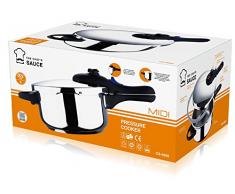 Chef Sauce Mini - Olla a presión, 22 cm, 4 litros