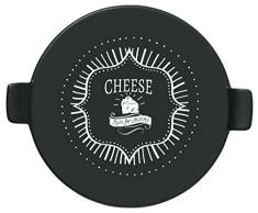 Taylors Eye Witness, Redondo Plato para Queso con Asas, Negro