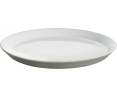 Alessi DC03/5 LG Tonale - Plato de postre (4 unidades), color gris claro