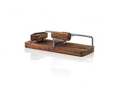 Guillotin para Reypenaer rallador de queso, con mango de madera de la tabla, de alrededor de 10,5 x 25 cm, 1 ST