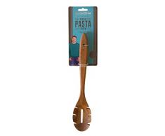 Jamie Oliver - Cuchara para Pasta de Acacia (Madera, 1,6 x 9,5 x 41 cm), Color marrón