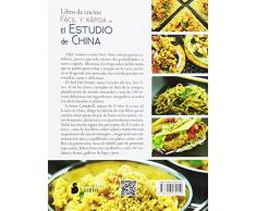 Libro de cocina fácil y rápido de estudio de china
