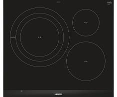 Siemens EH675LDC1E hobs Negro Integrado Con - Placa (Negro, Integrado, Con placa de inducción, 1400 W, 14,5 cm, 2200 W)